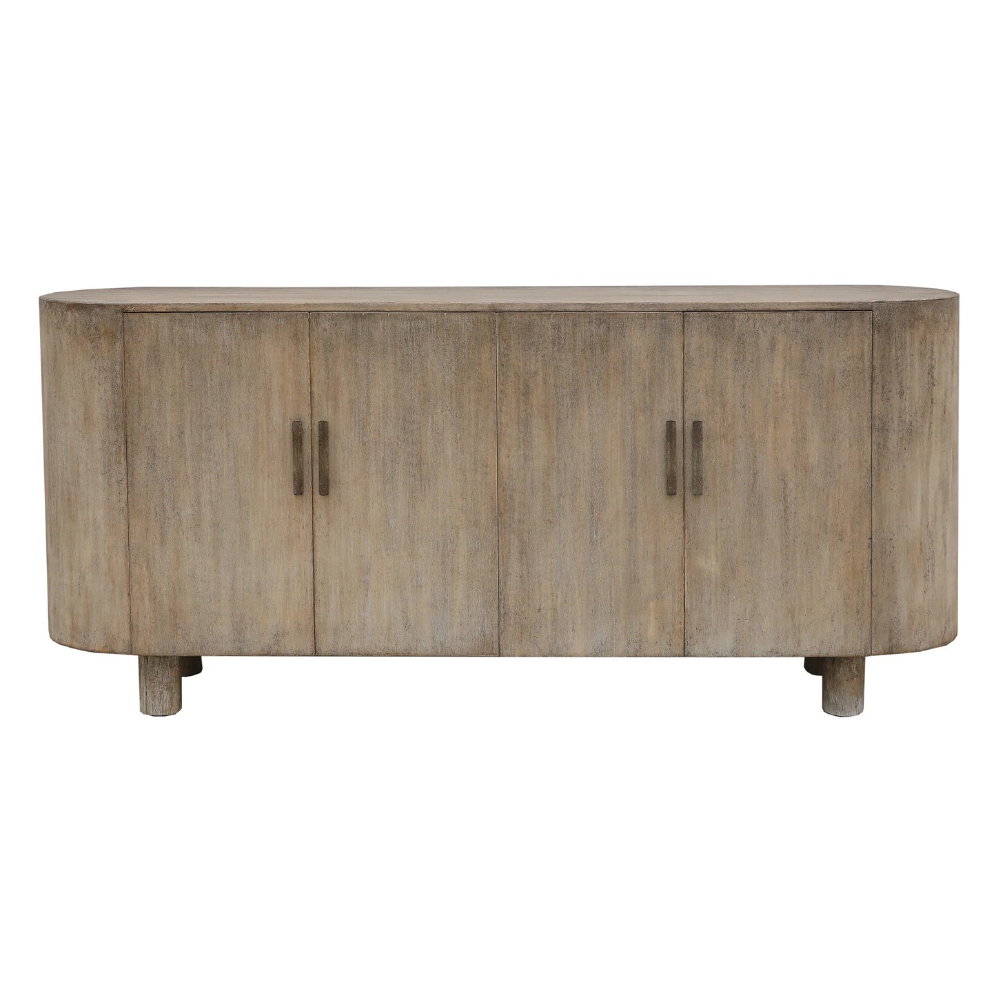 EATON SOLID POPLAR TIMBER SIDEBOARD/BUFFET  NATURAL