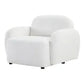 LORELEI CHENILLE ARMCHAIR/OCCASIONAL CHAIR WHITE