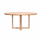 KIPLING MESSMATE TIMBER ROUND DINING TABLE NATURAL 160 CM