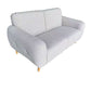 BARBOUR FABRIC 2-SEATER SOFA SILVER