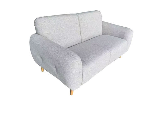 BARBOUR FABRIC 2-SEATER SOFA SILVER
