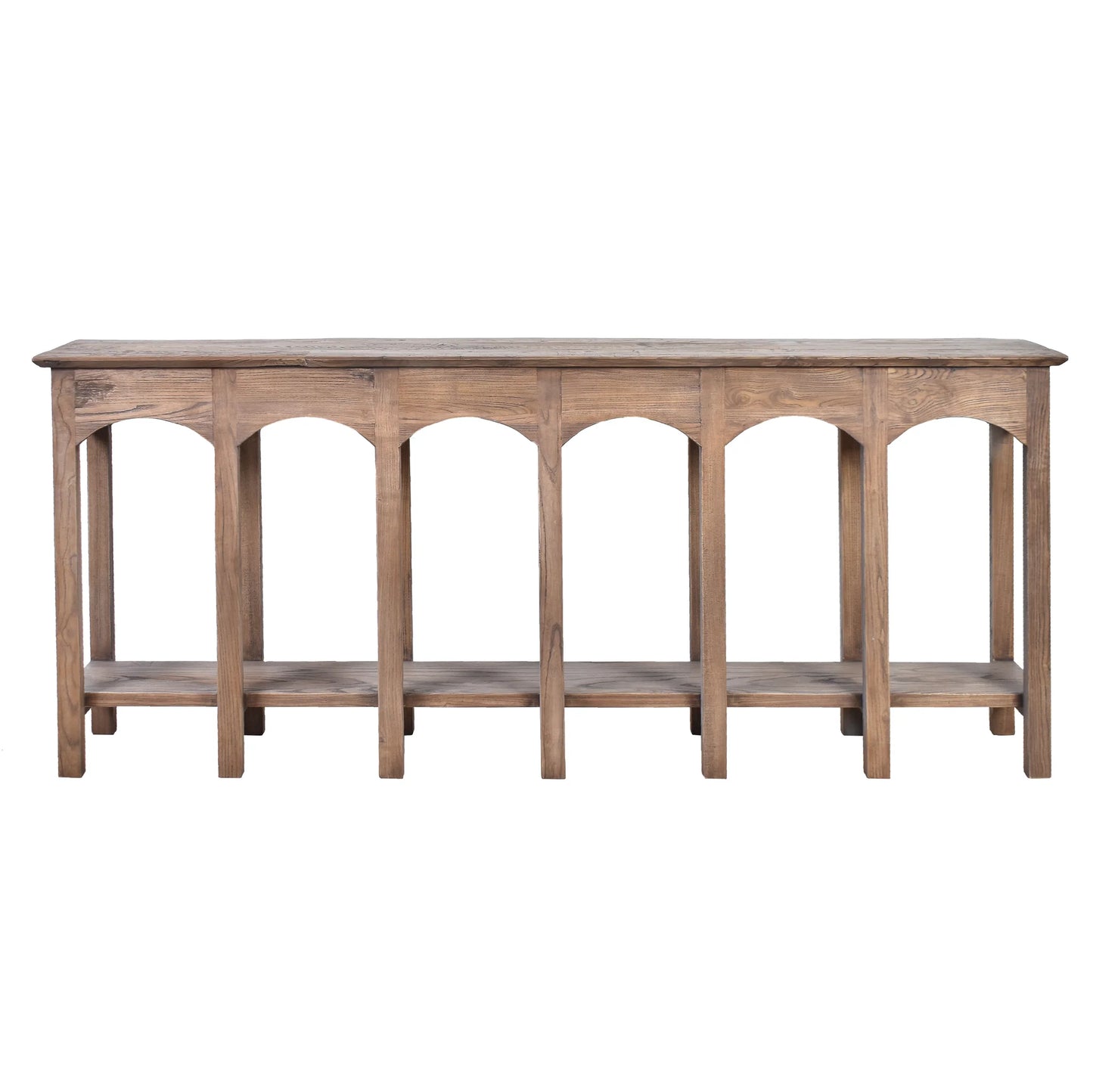 QUINCY VIADUCT OLD ELM CONSOLE/HALL TABLE IN RECLAIMED ELM NATURAL