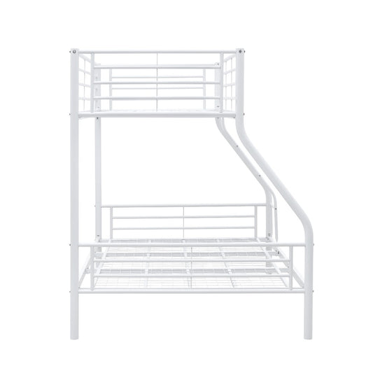 CURZON SINGLE OVER DOUBLE  BUNK BEDS WHITE