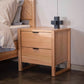 KIPLING MESSMATE TIMBER BEDSIDE TABLE NATURAL