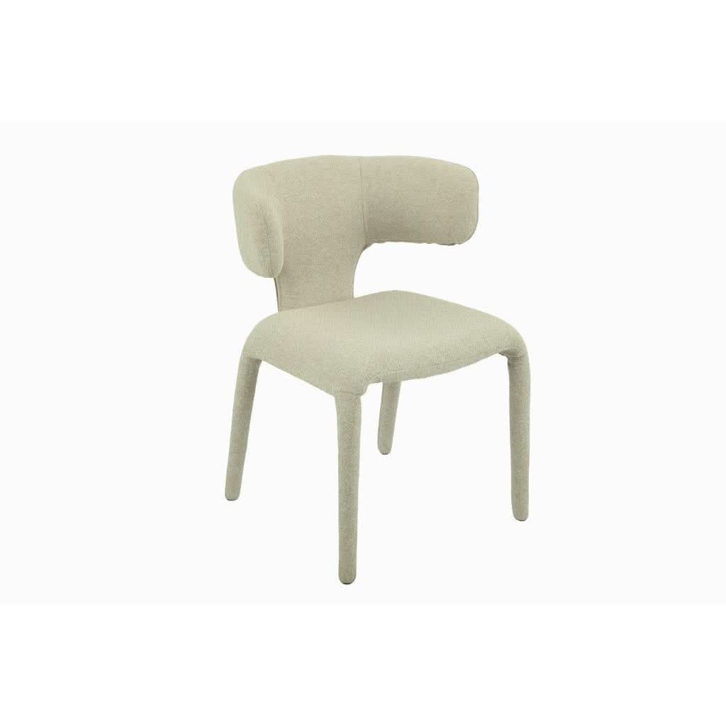 BYRD FABRIC DINING CHAIR IVORY