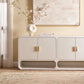 DELGARDO 4-DOOR BUFFET/SIDEBOARD WHITE
