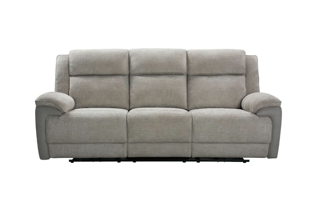 COLVOS 3-SEATER ELECTRIC RECLINER SOFA OYSTER COLOUR
