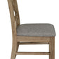 DEVONSHIRE ACACIA TIMBER DINING CHAIR BRUSHED KHAKI