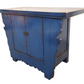 LANYIN HF2308-177 CHINESE ANTIQUE RECYCLED  PINE TIMBER CABINET/CUPBOARD CLASSIC BLUE