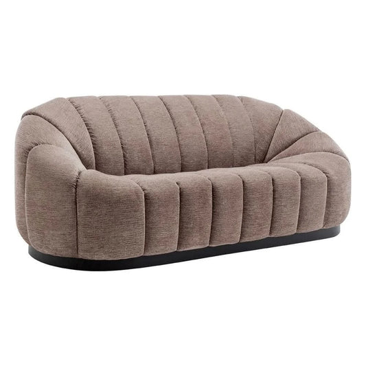MADELEY 2.5-SEATER CHENILLE SOFA MINK