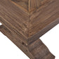 HARLOW PARQUET RECLAIMED ELM DINING TABLE WITH PEDESTAL BASE 250CM NATURAL ELM
