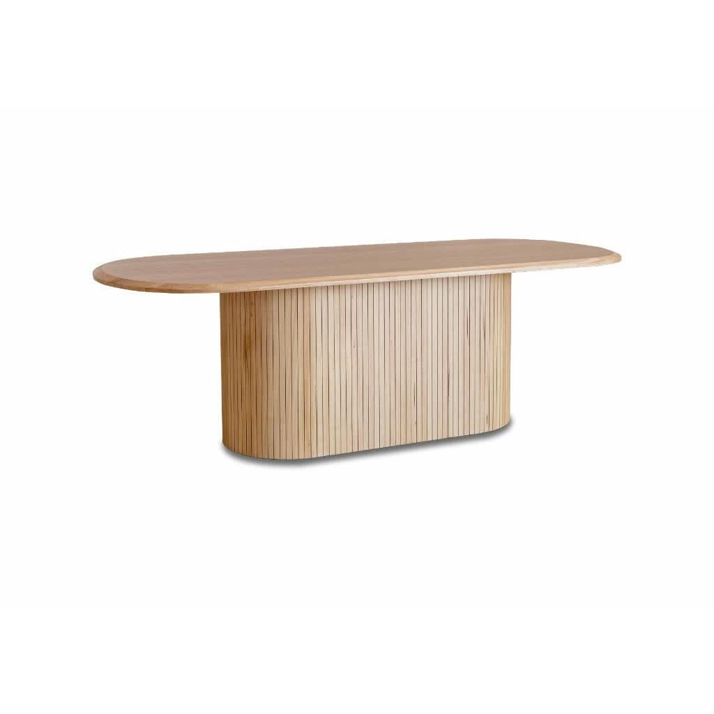 REMY NATURAL ASH DINING TABLE  IN NATURAL ASH COLOUR 220CM