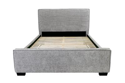SPERLING FABRIC KING BED IN GREY