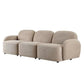 LORELEI  3-SEATER MODULAR SOFA CHENILLE - TAUPE