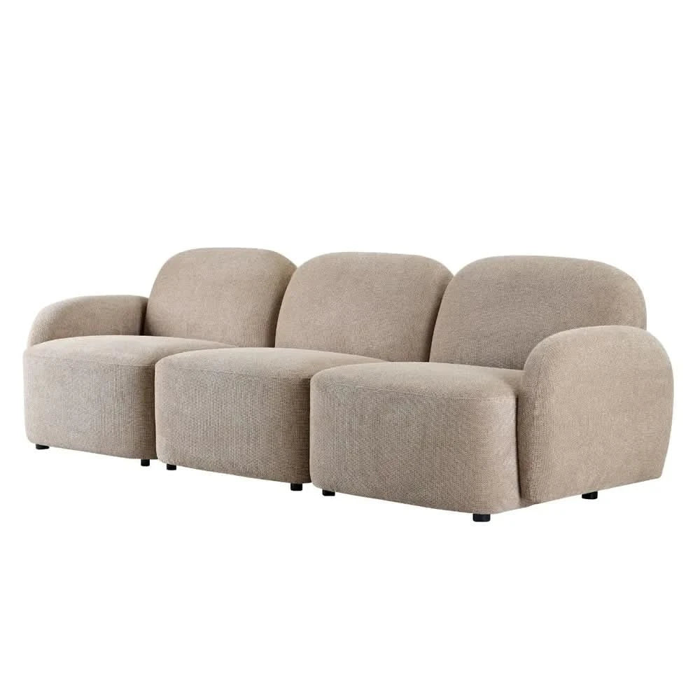 LORELEI  3-SEATER MODULAR SOFA CHENILLE - TAUPE