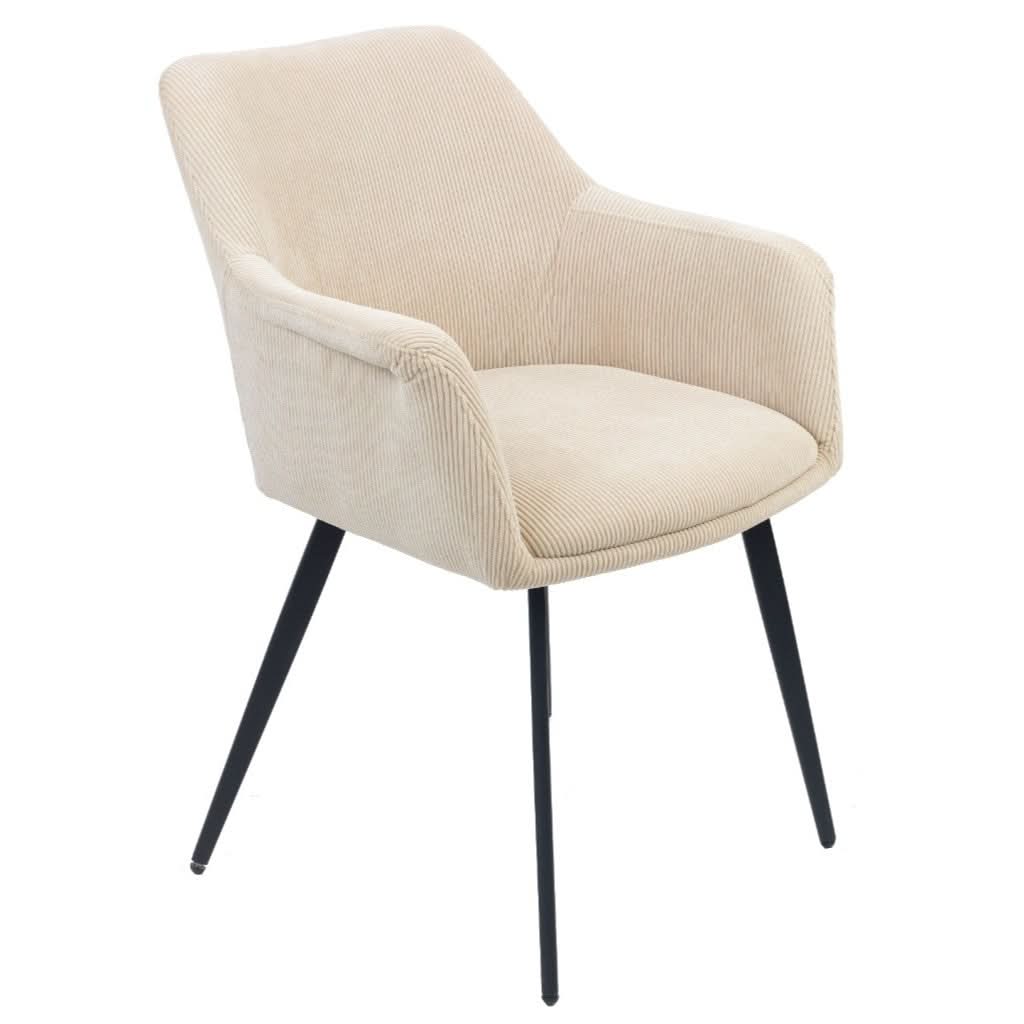 GALI HAMPTON FABRIC DINING CHAIR/ARMCHAIR BEIGE