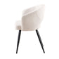 AIMAR FABRIC DINING CHAIR BEIGE COLOUR