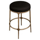SOREN KITCHEN STOOL - BRASS /BLACK COTTON