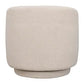 BRYNN  SWIVEL BOUCLE ARMCHAIR WHITE