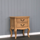 FAIRFAX SOLID OAK KING BEDROOM SUITE - KING BED + TALLBOY + 2 X BEDSIDE TABLES