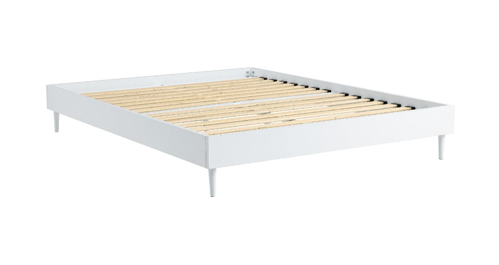 BUXTON QUEEN BED WHITE