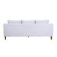 BALLINA FABRIC 2-SEATER SOFA PLATINUM