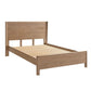 AKSEL MESSMATE TIMBER QUEEN BED - LIGHT SMOKE
