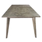PRYOR RECLAIMED MANGO WOOD DINING TABLE GREY 240CM