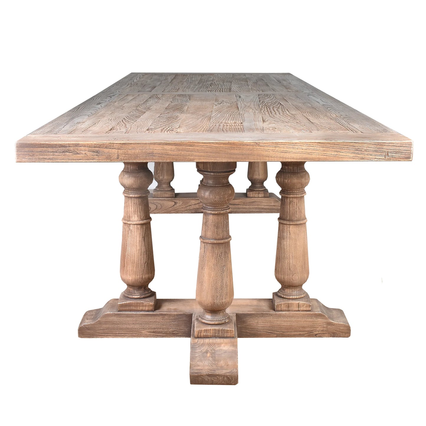 ORMSBY RECLAIMED ELM DINING TABLE 300CM NATURAL