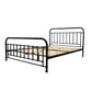 PICOLA QUEEN METAL BED BLACK