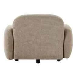 LORELEI CHENILLE ARMCHAIR/OCCSIONAL CHAIR TAUPE