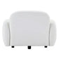 LORELEI CHENILLE ARMCHAIR/OCCASIONAL CHAIR WHITE