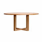 KIPLING MESSMATE TIMBER ROUND DINING TABLE NATURAL 160 CM