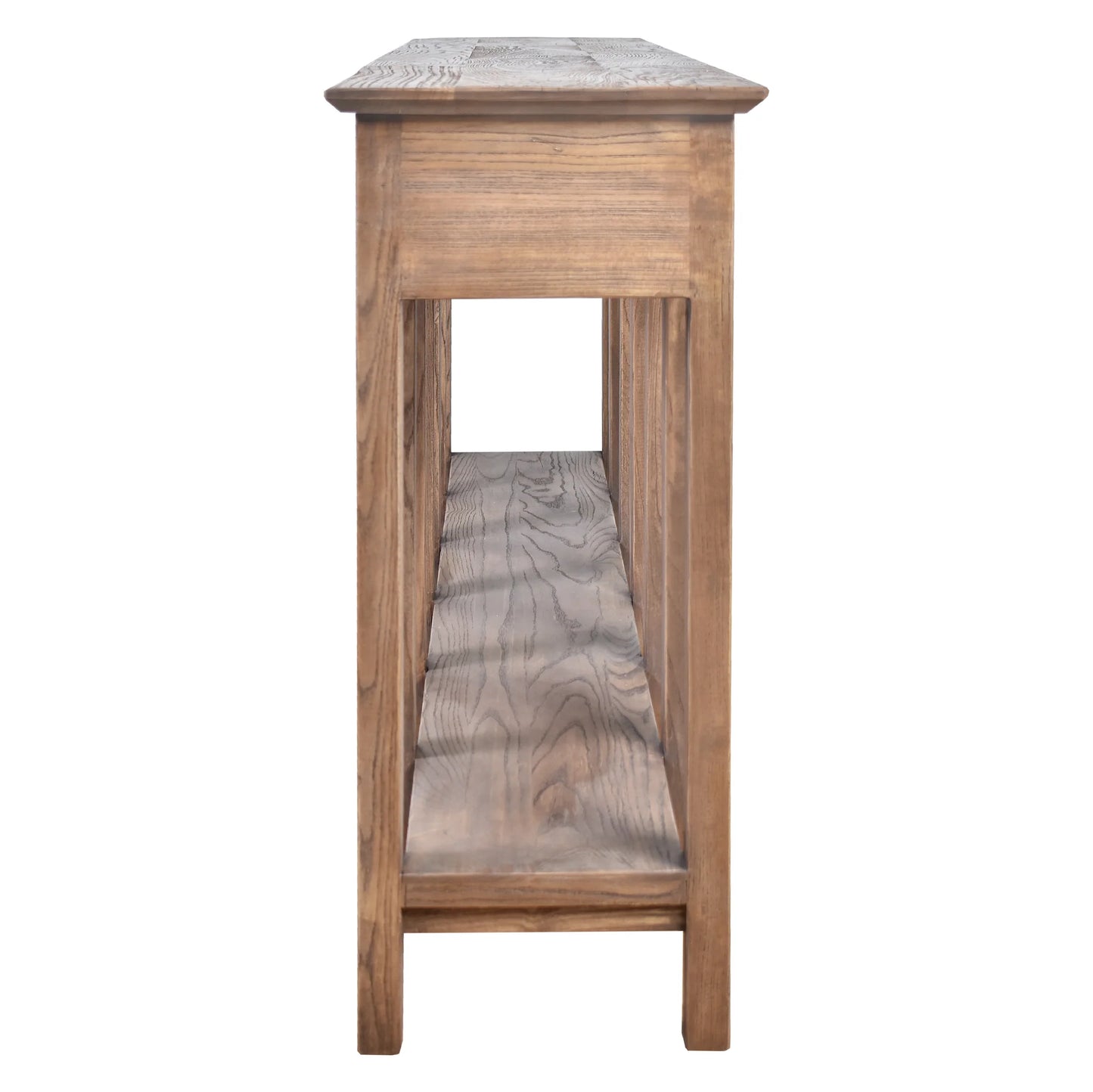 QUINCY VIADUCT OLD ELM CONSOLE/HALL TABLE IN RECLAIMED ELM NATURAL