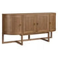ENNIS OAK & OAK VENEER BUFFET/SIDEBOARD WALNUT