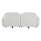 LORELEI 2-SEATER MODULAR CHENILLE SOFA WHITE COLOUR