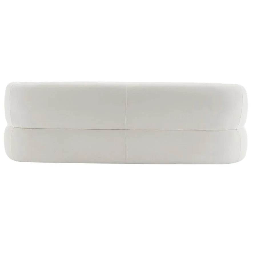 BEECHAM 3-SEATER CHENILLE SOFA WHITE
