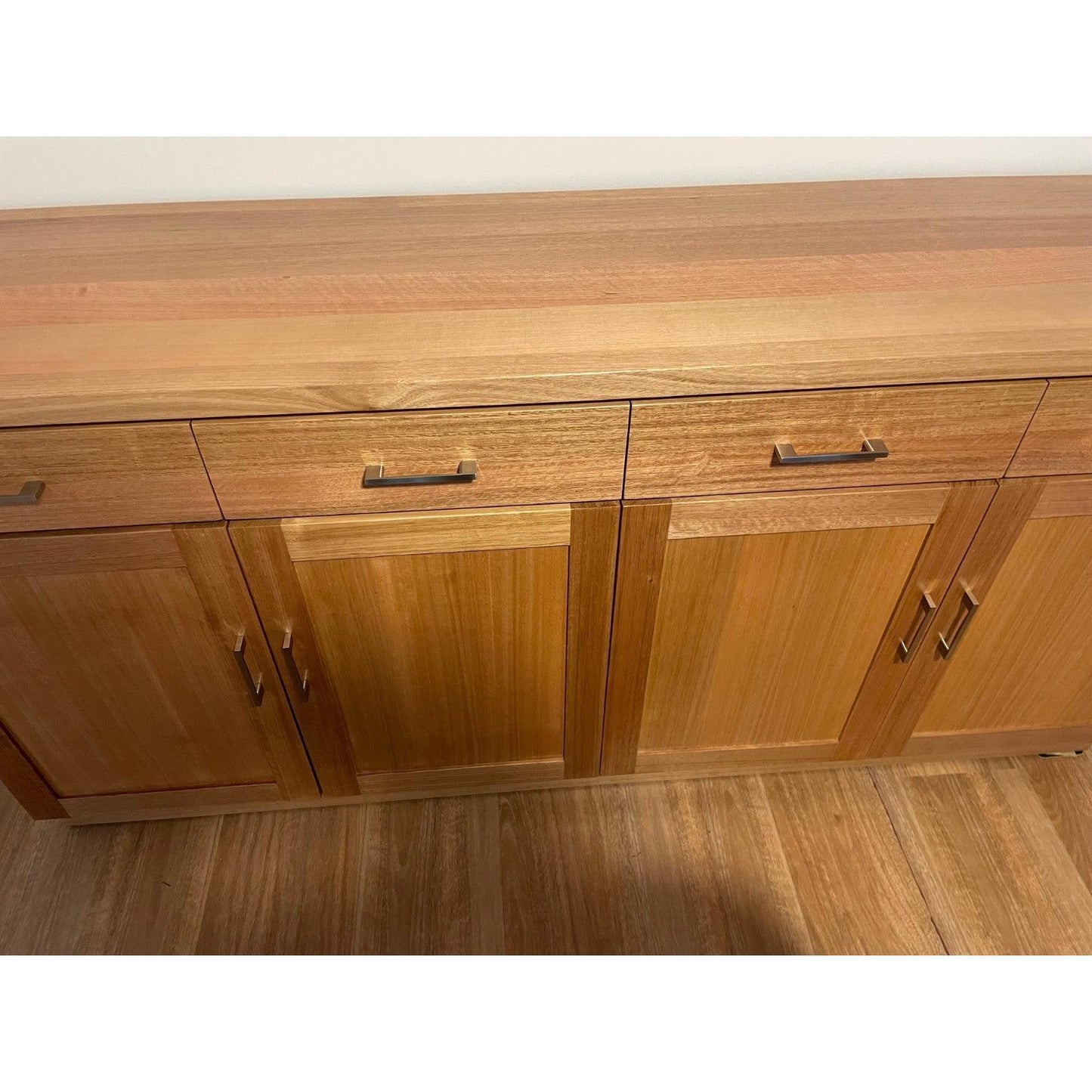 ANYA SOLID VIC ASH 4 DOORS & 4 DRAWERS BUFFET 180CM IN WHEAT
