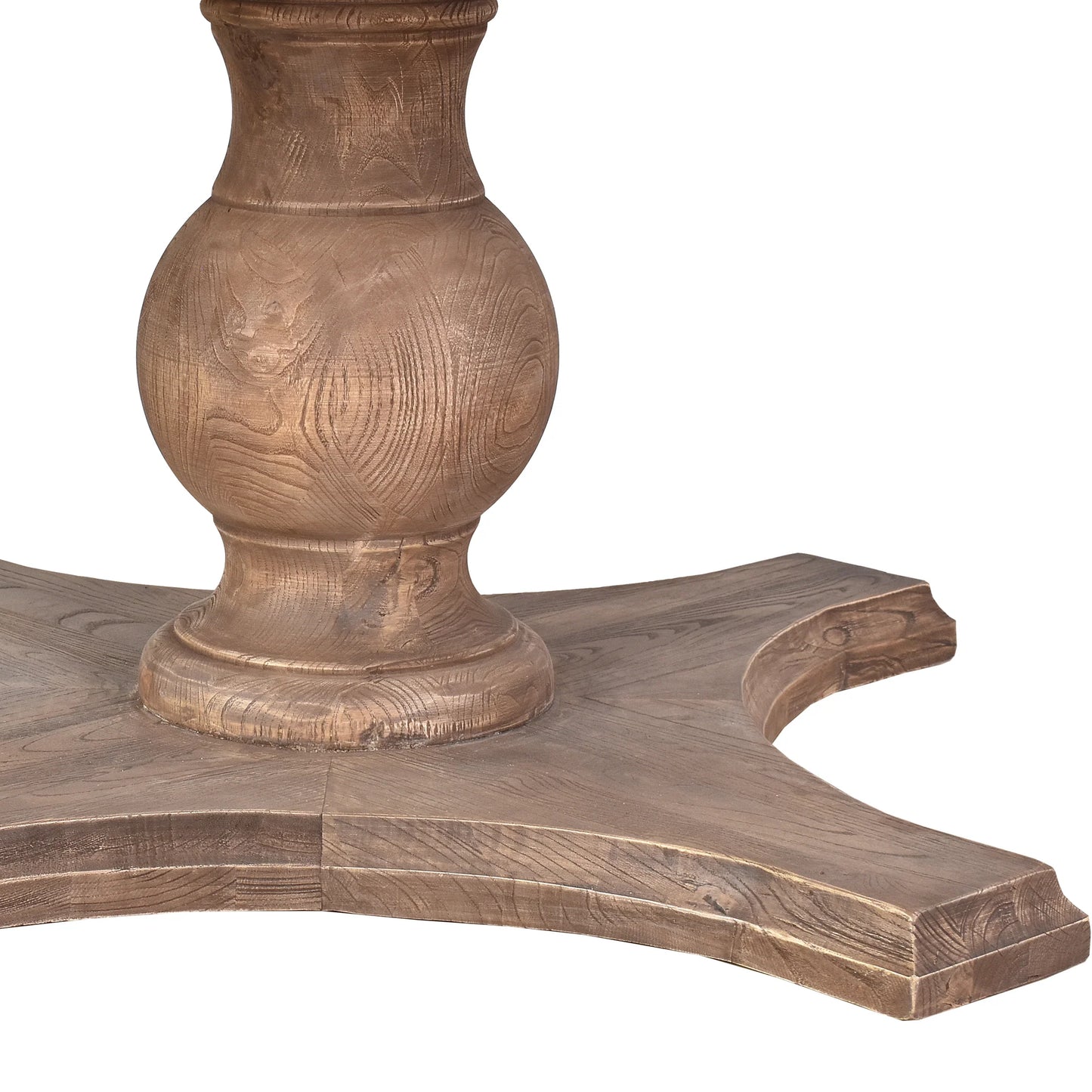 SULLIVAN RECLAIMED ELM ROUND DINING TABLE 150CM