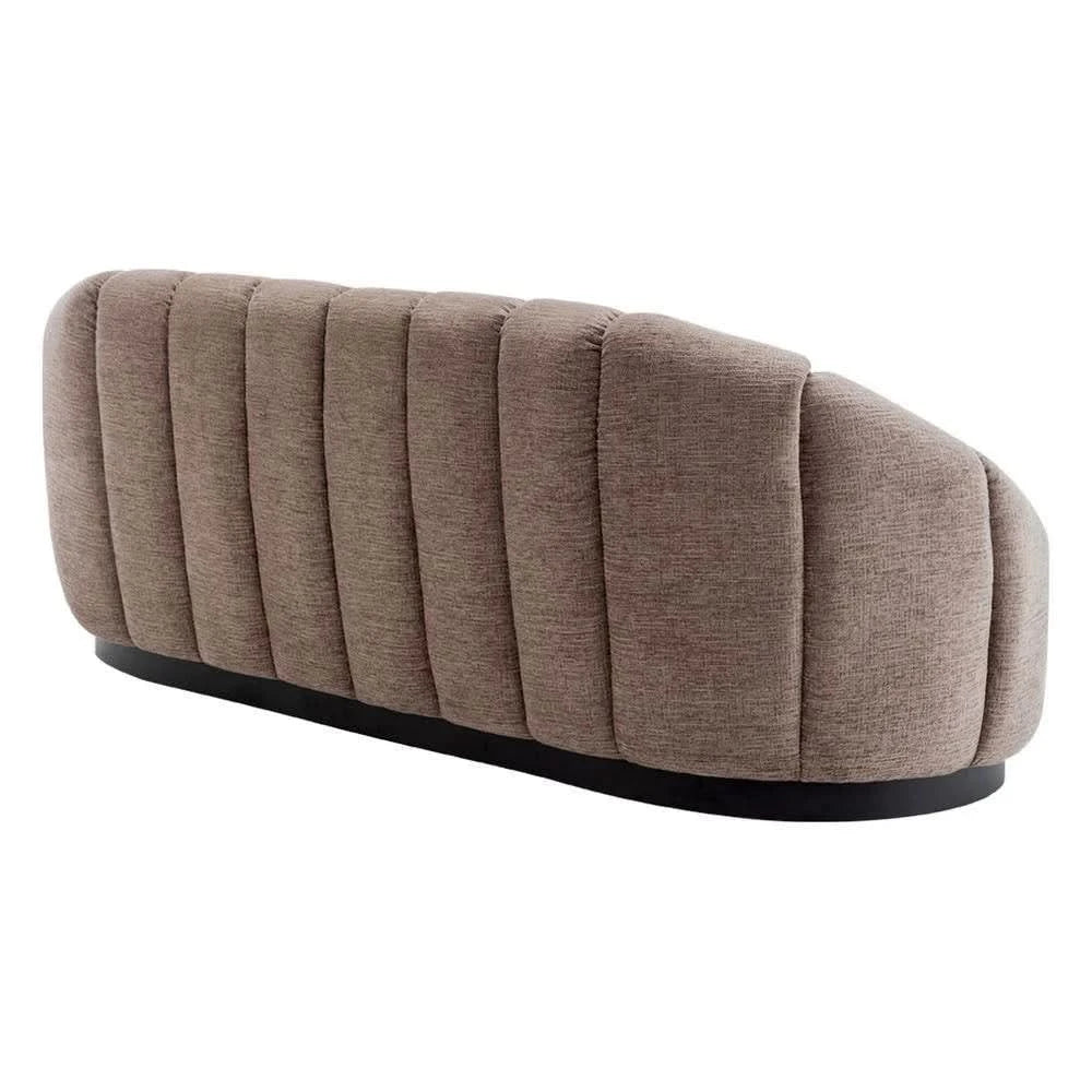 MADELEY 2.5-SEATER CHENILLE SOFA MINK