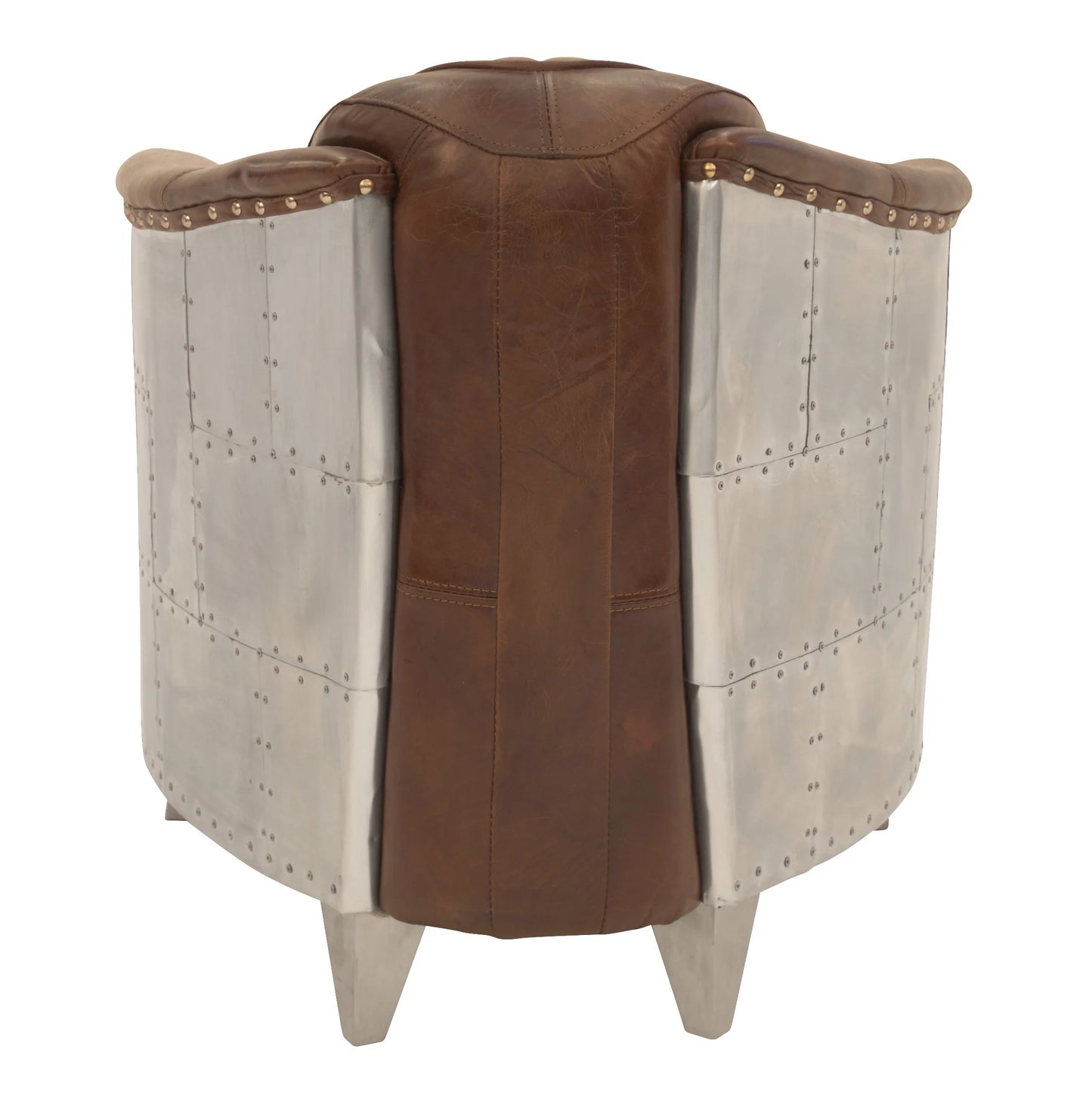 PINTO VINTAGE  LEATHER ARMCHAIR TOP GRAIN COW HIDE