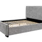 SPERLING FABRIC KING BED IN GREY