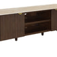 SEVERIN SOLID & VENEER MALAYSIAN HARDWOOD 2-DRAWER/2NICHE ETU
