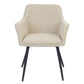 GALI HAMPTON FABRIC DINING CHAIR/ARMCHAIR BEIGE