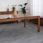 LARISSA SOLID & VENEER MARRI WOOD 9 PIECE DINING SET NATURAL/LIGHT MOCHA DINING TABLE & 8 CHAIRS