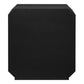 DELGARDO HAMPTON STYLE 2-DRAWER BEDSIDE TABLE BLACK