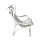 ORTIS  SOLID WHITE RATTAN LIVING CHAIR  VERANDAH CHAIR LOUNGE CHAIR ACCENT CHAIR/ ARMCHAIR /EASY CHAIR