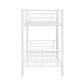 CURZON SINGLE OVER SINGLE BUNK BEDS WHITE