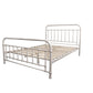 PICOLA QUEEN METAL BED WHITE