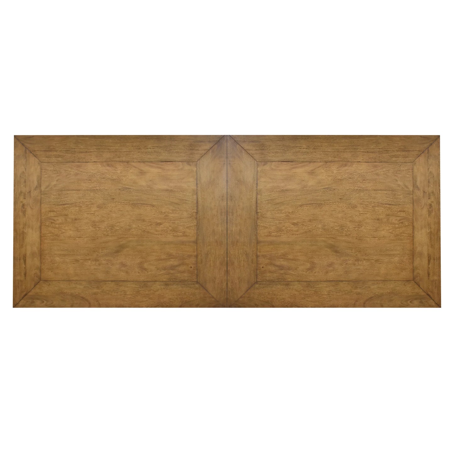 LAURENT SOLID MANGO WOOD FRENCH CLASSIC DOUBLE PEDESTAL DINING TABLE 260CM NATURAL